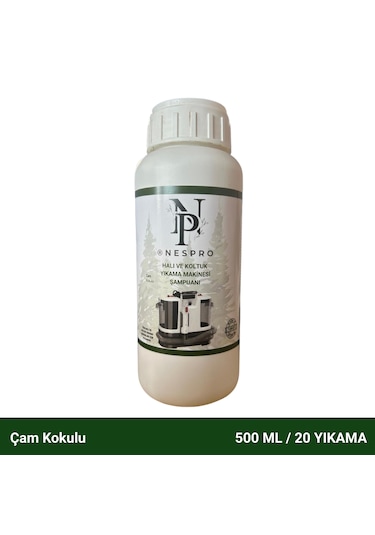 Nespro Halı Ve Koltuk Yıkama Makinesi Şampuanı/deterjanı - Çam Kokulu Köpüksüz 500 Ml Tekli