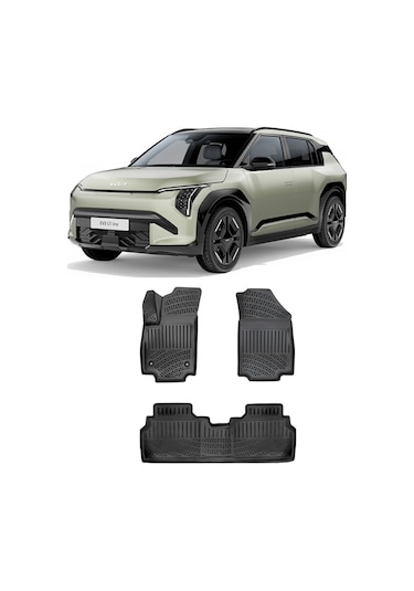 Kia Ev3 2024 Sonrası Btm 3d Havuzlu Paspas