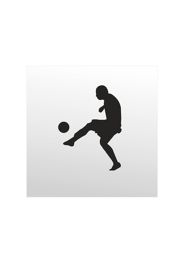 Folyo Sticker Futbol Adkpquy500 200cm Uzunluk Siyah