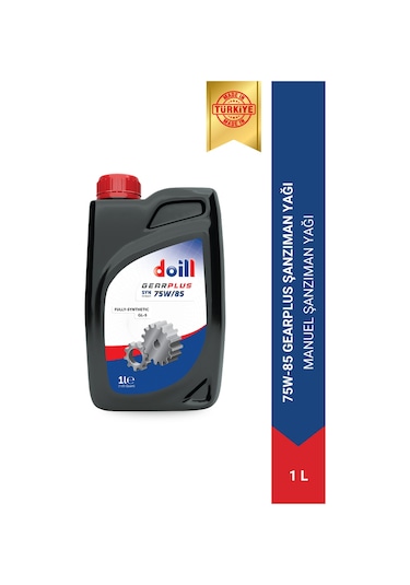 Doill Gearplus 75W-85 Tam Sentetik GL-5 / GL-4 /GL-4 Plus Manuel Şanzıman Yağı 1 L