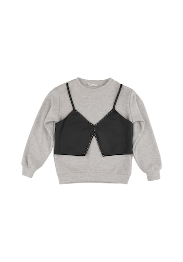 Bestkids Kız Çocuk Sweatshirt 6-14 Yaş 9270 001