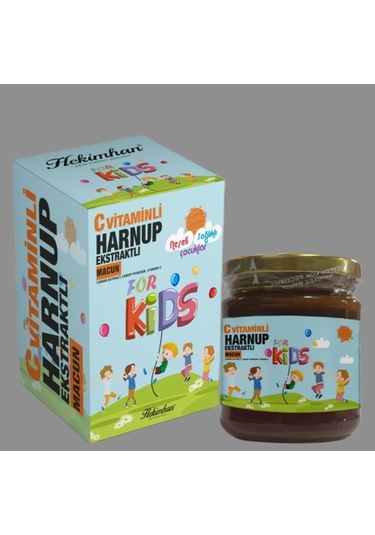 Hekimhan C Vitaminli Harnup Ekstraktlı Macun 240 G + Keçiboynuzu Özü 350 G