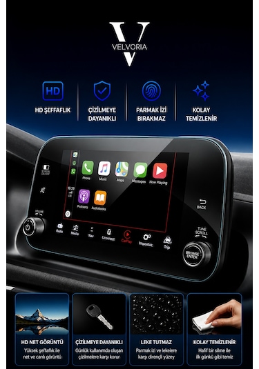 Fiat Egea Cross 2021 2022 7 Inç Navigasyon Nano Ekran Koruyucu