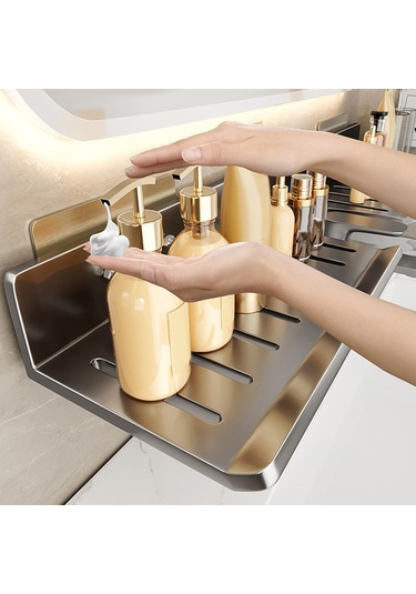 Suntek Magideal Lavabo Tezgah Üstü Şampuan Tutucu Depolama Rafı