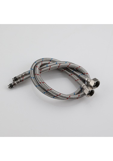 Musluk İçin 60 Cm Uzunluğunda, Esnek, Güçlendirilmiş Bağlantı Hortumu Diğer