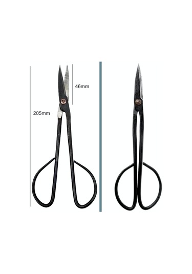 Omeniv Otantik Bonsai Makas Sukulent Kaktüs Makası Karbon Çelik