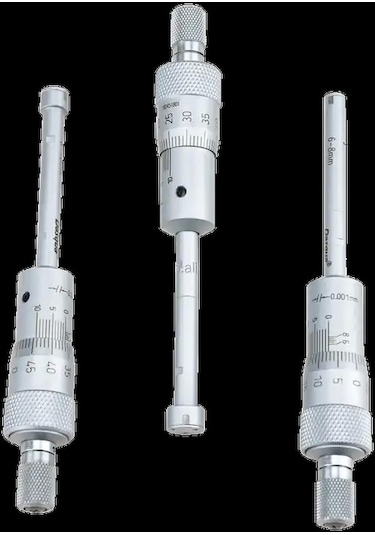Dasqua 6-12mm Mekanik 3 Ayaklı İç Çap Mikrometre