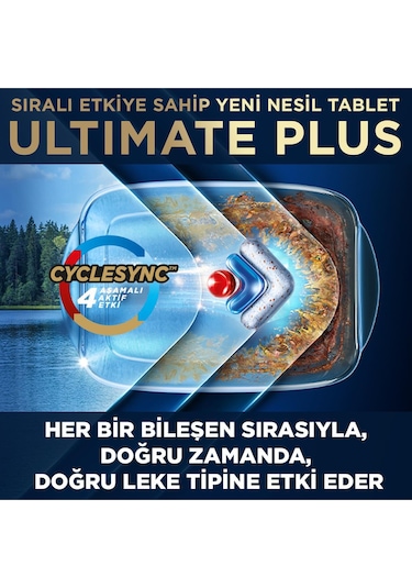 Finish Ultimate Plus Bulaşık Makinesi Deterjanı 2 x 75 Tablet