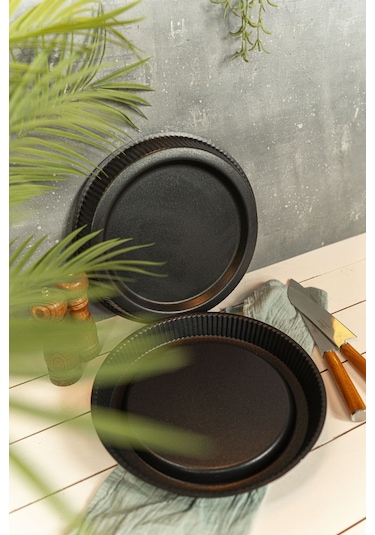 Diamond Yanmaz Yapışmaz Siyah Tart Kalıbı Siyah