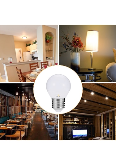 Geeksen E27 Vidalama 7w Led Işık Kaynağı 220-240v 270 Derece 30000 Saat Isınak Beyaz Ev İçi Ampulü 1 Adet