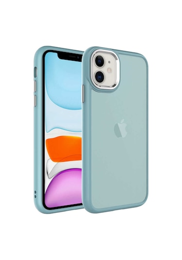 iPhone Uyumlu 11 Kilif Zore May Arka Yüzey Buzlu Kilif 563339287