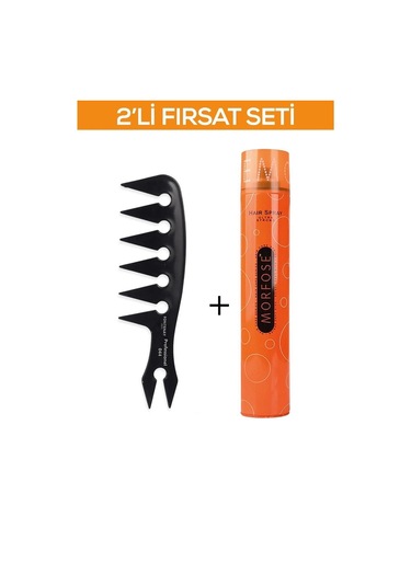 Fontenay Şekil Tarağı 044 + Saç Spreyi 2'li Set
