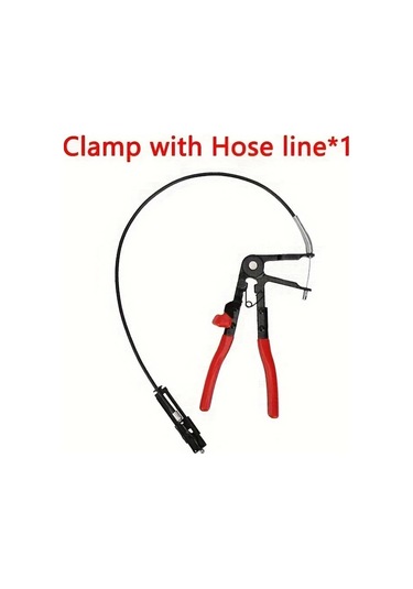 Hightower 25.6" Esnek Hortum Kelepçesi Ve Pense Seti - Kaymaz Ratchet Kilitleme Mekanizmalı