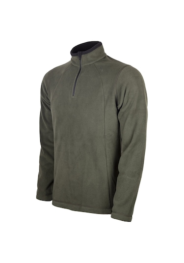 Evolite Fuga Kadın Mikro Polar Sweater - Haki Haki