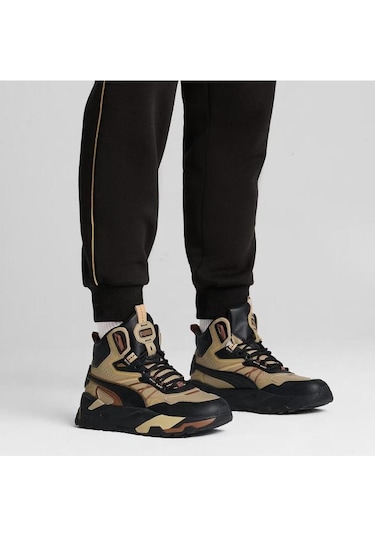 Puma Trinity Mid Hybrid L 393985 09 Erkek Bot Siyah Kum 40-45 Siyah