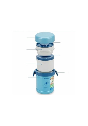 Zojirushi Sl-Mee07 Vakumlu Yemek Termosu Kabı 0.64L Çok Renkli