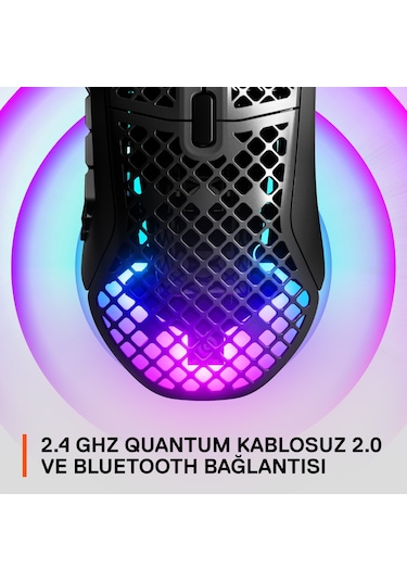 SteelSeries Aerox 9 Kablosuz RGB Oyuncu Mouse