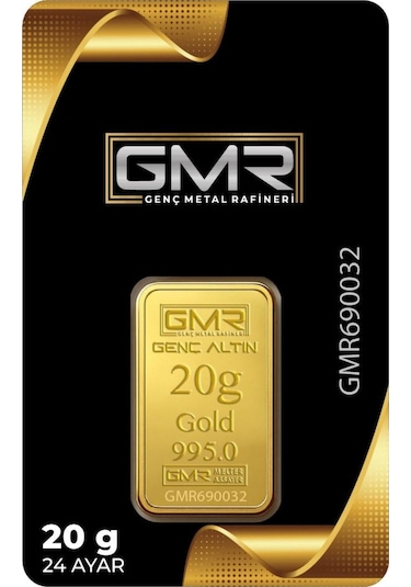 Runogold 24 Ayar Külçe Altın 20 Gram