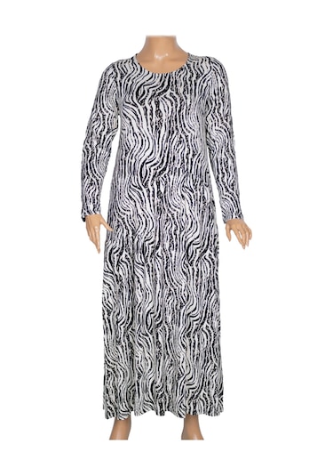 Barem Kadın Funda Belden Basene Büzgülü Penye Siyah Elbise D54 Siyah