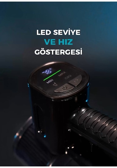 Sinbo SVC-8623 Evcil Hayvan Bakım Setli Kablosuz Dikey LED Aydınlatmalı Şarjlı Süpürge