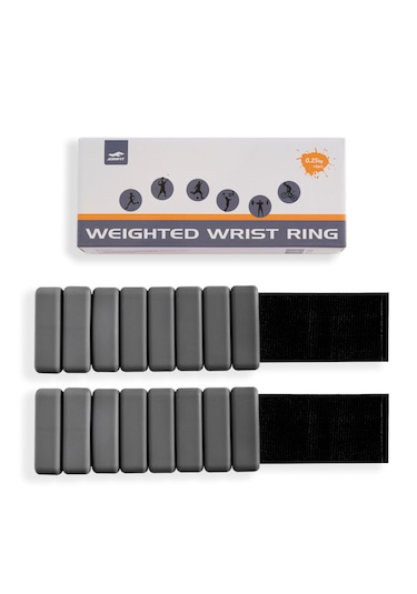 Joinfit El Ve Ayak İçin Bilek Ağırlığı 0,25 Kg 2 Adet Gri