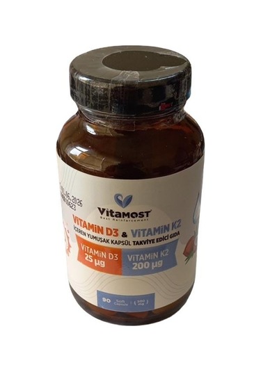 Vitamost Vitamin D3k2 90 Kapsül