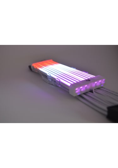 Mm Strimer -8+8+8 Pin Vga - Gpu Argb Uzatma Kablosu