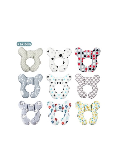 Koruyucu Seyahat Araba Koltuğu Baş Ve Boyun Yastık Yumuşak Boyun No.11 Ekru