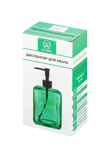 Elan Gallery Sıvı Sabunu Dispenseri "yeşil", 550 Ml 142597447 Yeşil