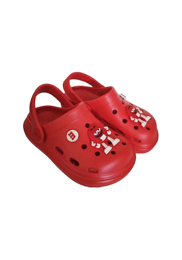 Cross Anatomik Kırmızı Eva Plaj Deniz Günlük Çocuk Terlik 755 Kırmızı