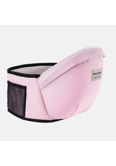 Geeroyoo Bebek Bel Tahtası Çift Fonksiyonlu Önden Tutuşlu Kucağıcı 0-20 Ay Bebek Taşıyıcı Kumaş Bel Bantı Pembe Anne-bebek Ürünü