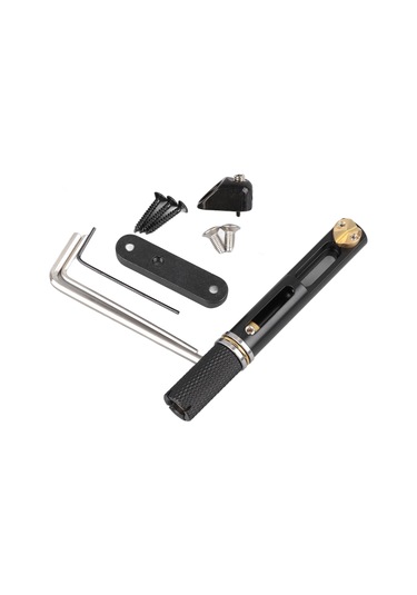 Hfambition Tek Tel Gitar Köprüleri - 5/6 Telli Bas Gitarlar İçin Ayarı Uygun Metal Konstrüksiyonlu Muzik Aleti Aksesuarı