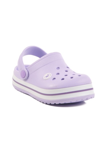 Lila Eva Hafif Kız Çocuk Sabo Terlik 214 F Lila