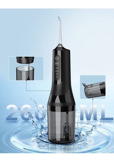 Lichen Taşınabilir Elektrikli Su Diş İpi, Ev Tipi Beyazlatma Su