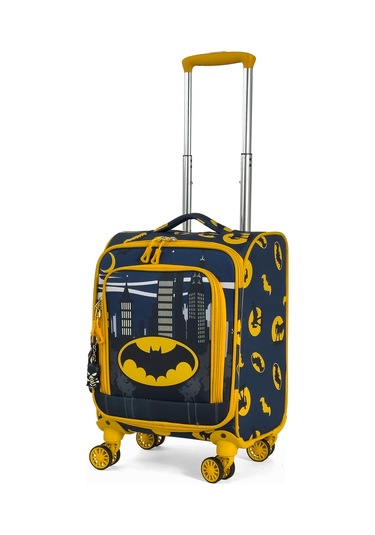 Çocuk Karakterli 4 Tekerlekli Valiz, Eğlenceli Seyahat Arkadaşı - Yarasa Yarasa