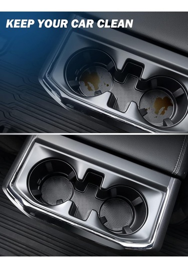 Paket - 6,8 Cm - Araba, Suv Ve Kamyonet İçin Siyah Evrensel Kaymaz Darbeye Dayanıklı Paspaslar