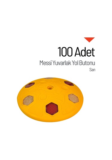 100'lü Messi Yuvarlak Yol Butonu Seti-3685