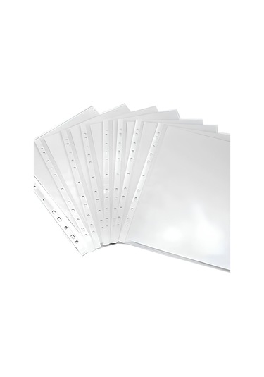 N'pratik Şeffaf Poşet Dosya - 2 Paket 200 Adet Dayanıklı Ve Kullanışlı