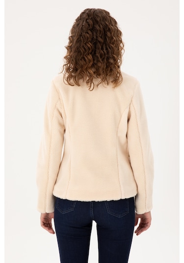 U.s. Polo Assn. Kadın Ekru Deri Mont-kaban 50297227-vr019 Ecru