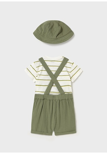 Mayoral Erkek Bebek 3 Parça Şapkalı Set 1649