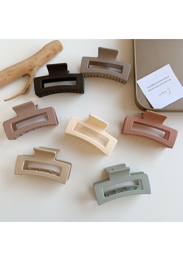 Kırmızı Renk Televizyon Model Mandal Saç Tokası 11 Cm - Şık Ve Dayanıklı Kırmızı