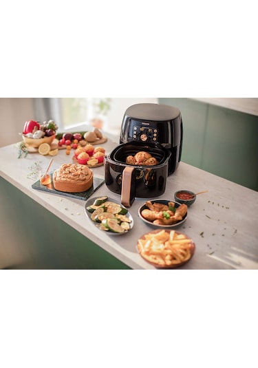 Philips Premium Airfryer XXL HD9867/90 7.3 LT Fritöz
