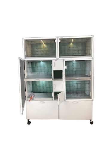İstanbul Kafes Model 6Dys Pvc Kuş Dolabı