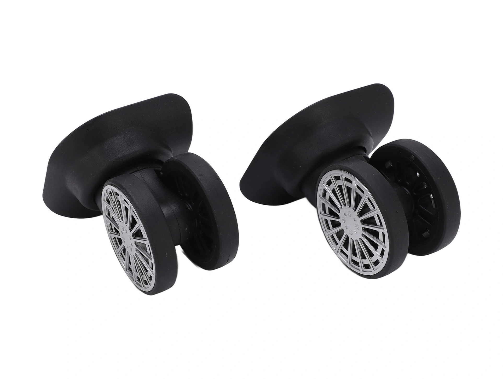 Vkemall A60 Modeli Valiz Tekerlekleri, Sessiz Çalışma, Dayanıklı Pp+pet Malzeme, Yüksek Yük Taşıma Kapasitesi, Kolay Kurulum, 2 Adet Tekerlek Ve 8 Adet Vida İle Birlikte