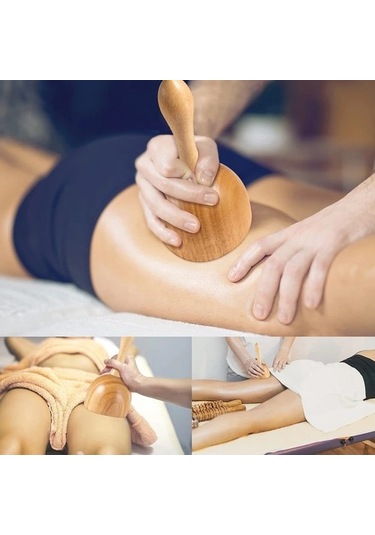 2 Adet Ahşap Lenfatik Drenaj Masajı Vücut Heykel Anti Selülit Maderoterapia Seti Kolombiyalı Ahşap Terapi Araçları Erkekler Kadınlar Için Jakfr9 Çok Renkli