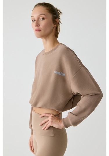 Urban Beat Mıcha Kadın Vizon Sweatshirt Vizon