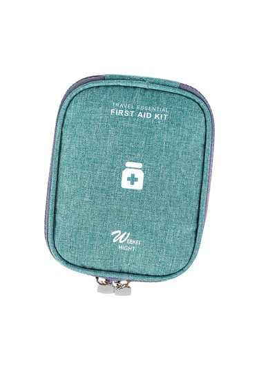 Suntek Taşınabilir İlaç Saklama Çantası Boş Yeşil-ve-s