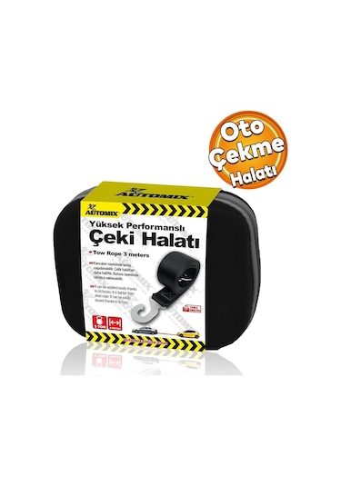 Araba Araç Otomobil Oto Spanzet Sapan Çeki Halatı Çantalı Lüx Tip
