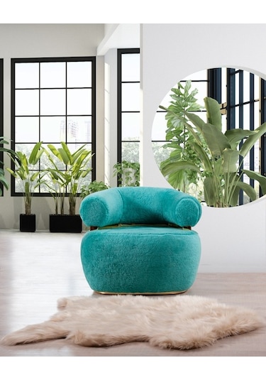 Most Volpe Berjer Silinebilir İthal Turkuaz Teddy Kumaş Evinize Turkuaz
