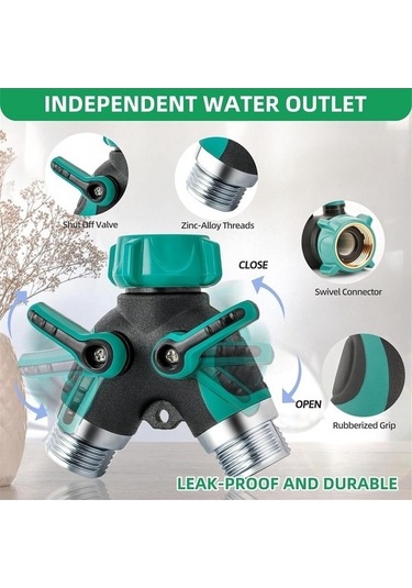 Tongxida Yollu Musluk Kapatma İnç 3/4 Bağlantılı Ayırıcı 2 Yr Çok Renkli Bosphorus Çok Renkli